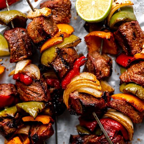 How many protein are in tangy beef kabobs (56162.0) - calories, carbs, nutrition