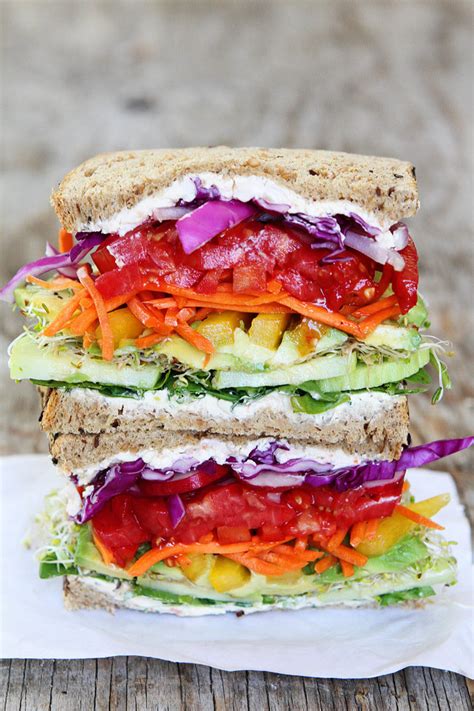 How many protein are in tarragon veggie sandwich (mini) - calories, carbs, nutrition