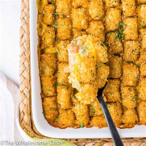 How many protein are in tater tot casserole - calories, carbs, nutrition