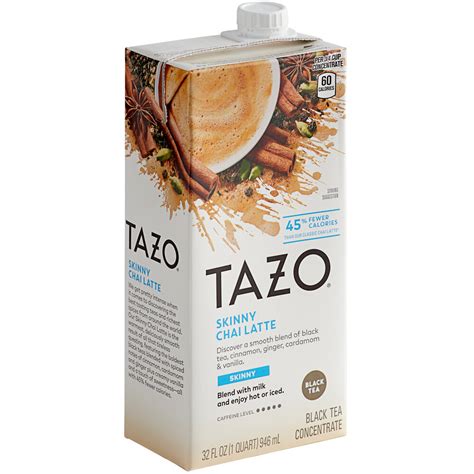 How many protein are in tazo tea - grande - calories, carbs, nutrition