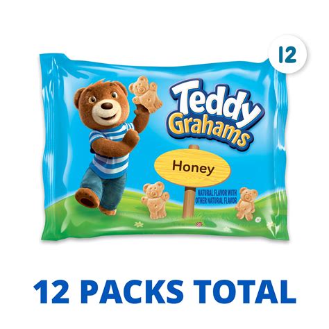 How many protein are in teddy grahams honey - calories, carbs, nutrition