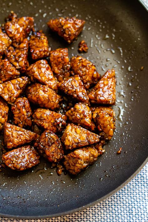 How many protein are in tempeh fajitas - calories, carbs, nutrition