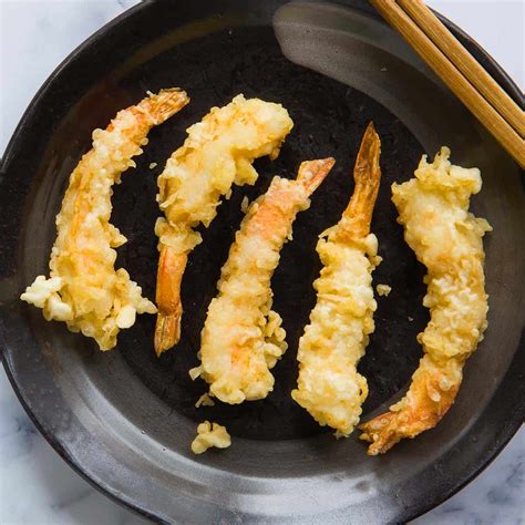 How many protein are in tempura batter he - calories, carbs, nutrition