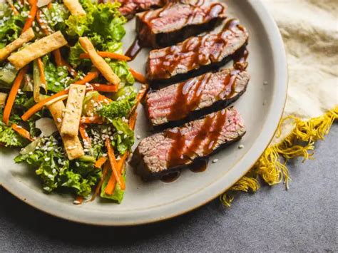 How many protein are in ten spice flank steak (6817.0) - calories, carbs, nutrition