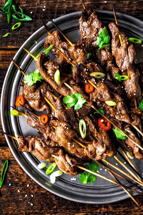 How many protein are in teriyaki steak kabob - calories, carbs, nutrition