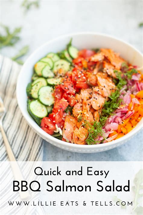 How many protein are in thai bbq salmon salad - calories, carbs, nutrition