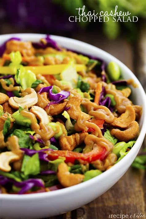 How many protein are in thai cashew crunch salad - calories, carbs, nutrition