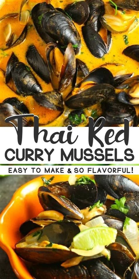 How many protein are in thai red curry mussels - calories, carbs, nutrition