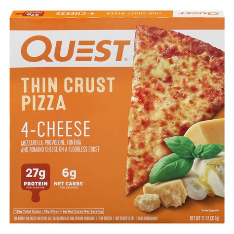 How many protein are in thin crust cheese large - calories, carbs, nutrition