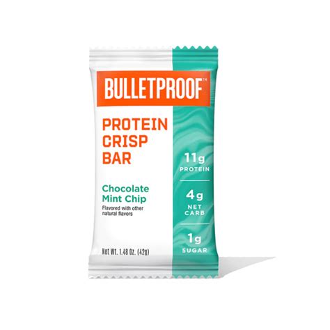 How many protein are in thin mint crisp bar - calories, carbs, nutrition