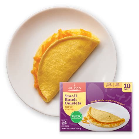 How many protein are in three cheese omelet - calories, carbs, nutrition