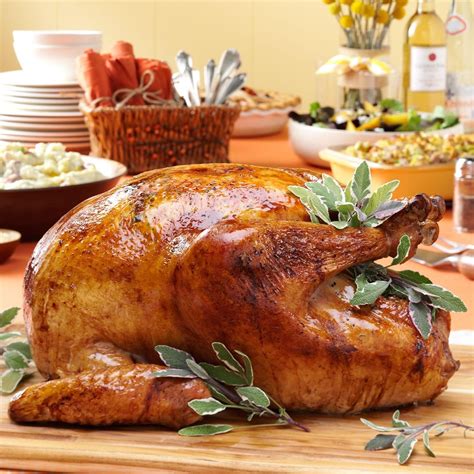 How many protein are in thyme and garlic roasted turkey (6810.0) - calories, carbs, nutrition