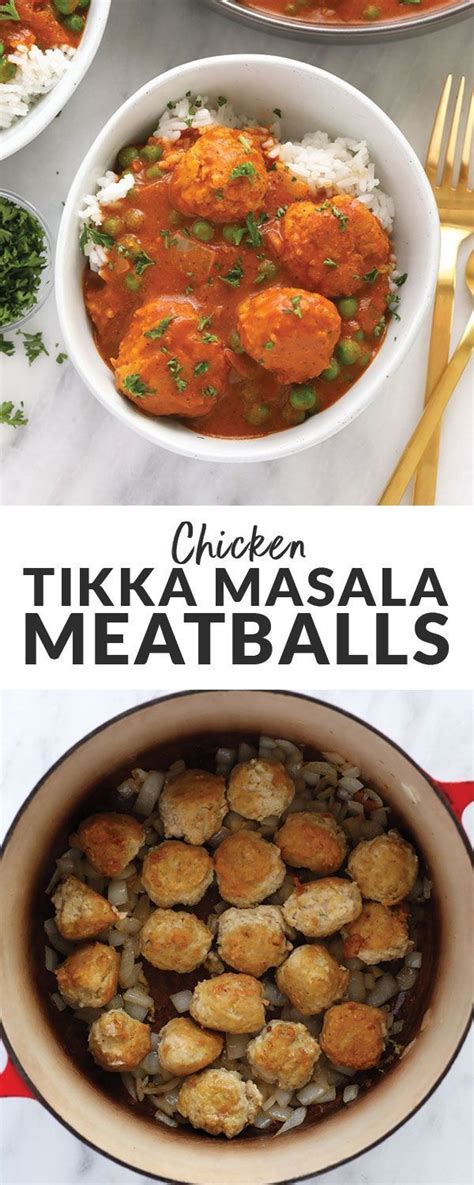 How many protein are in tikka masala meatball meal - calories, carbs, nutrition