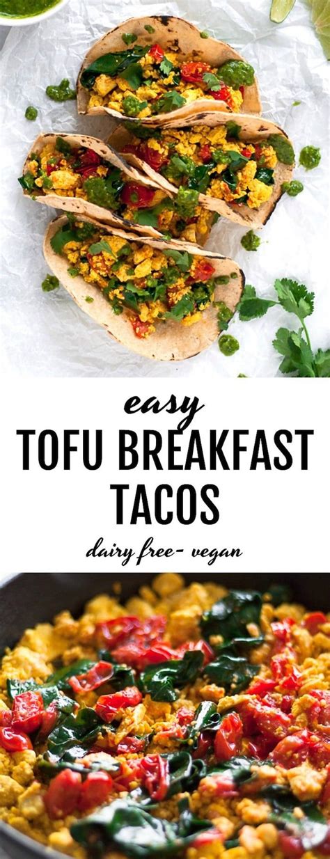 How many protein are in tofu breakfast taco - calories, carbs, nutrition