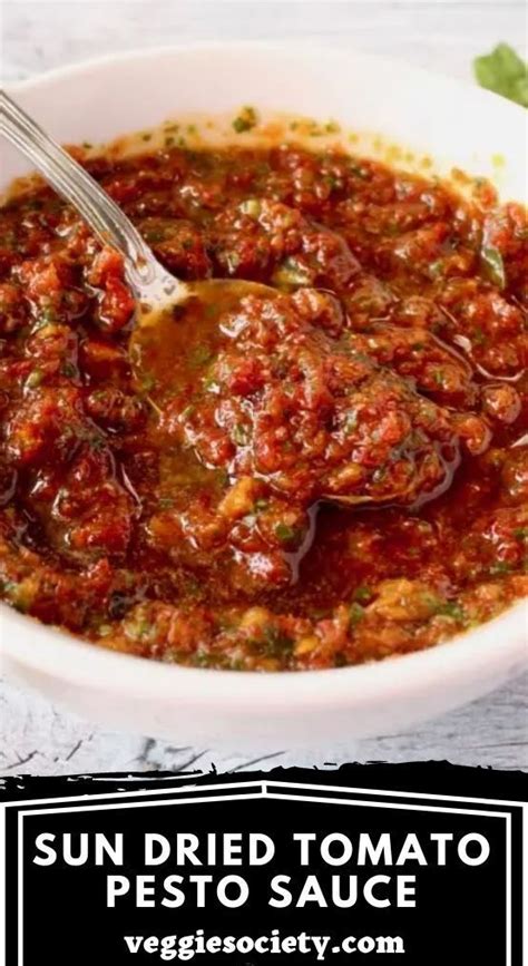 How many protein are in tomato pesto sauce - calories, carbs, nutrition