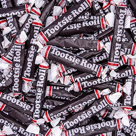 How many protein are in tootsie rolls - mini - calories, carbs, nutrition