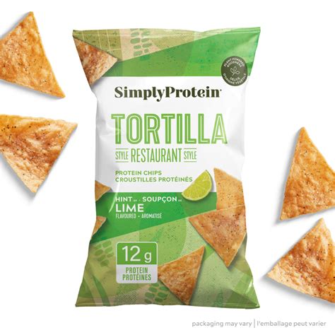 How many protein are in tortilla chips - 7 chips - calories, carbs, nutrition