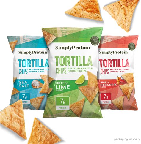 How many protein are in tortilla chips yellow house fried 48 chips - calories, carbs, nutrition