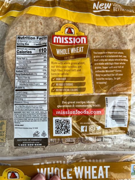 How many protein are in tortilla whole wheat - calories, carbs, nutrition