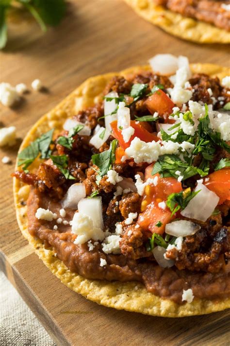 How many protein are in tostadas - calories, carbs, nutrition