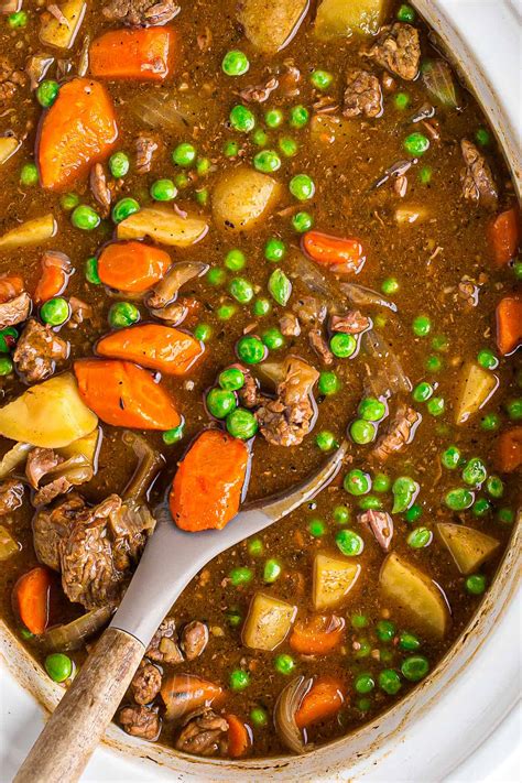 How many protein are in traditional beef stew - calories, carbs, nutrition