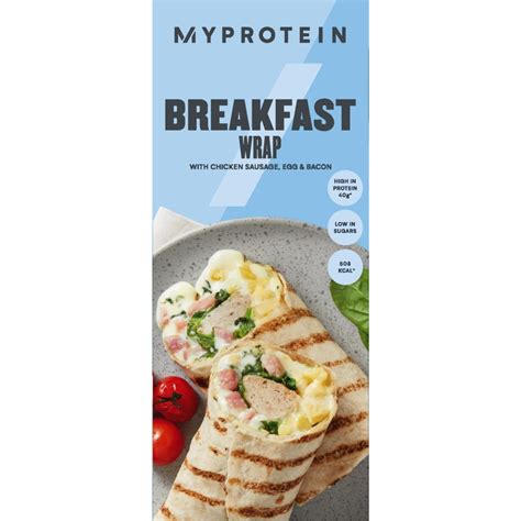 How many protein are in traditional breakfast wrap (44546.0) - calories, carbs, nutrition