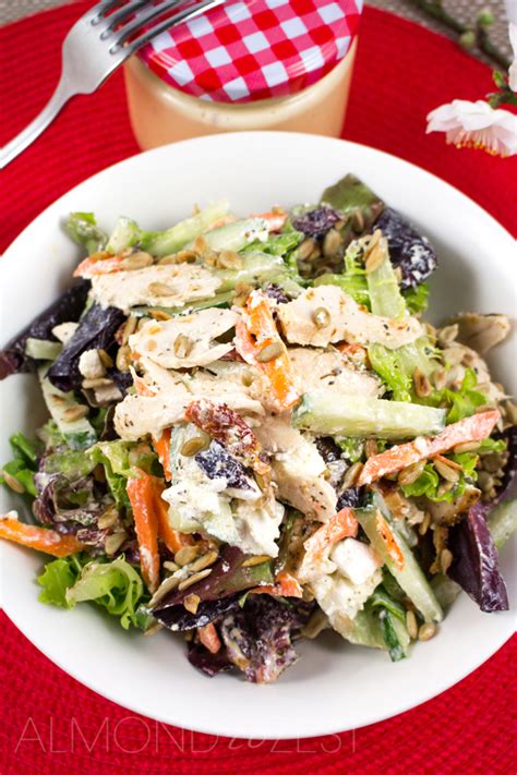 How many protein are in trattoria salad with herb roasted chicken - calories, carbs, nutrition