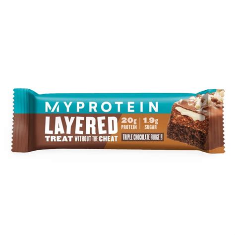 How many protein are in triple chocolate fudge bar - calories, carbs, nutrition