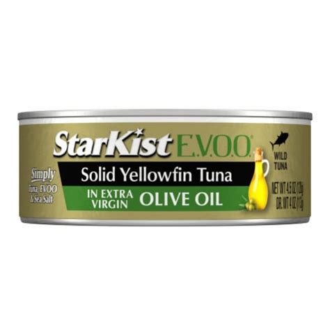 How many protein are in tuna yellowfin in olive oil - calories, carbs, nutrition