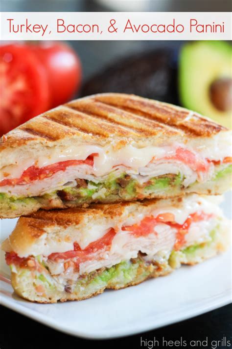 How many protein are in turkey and bacon panini - calories, carbs, nutrition