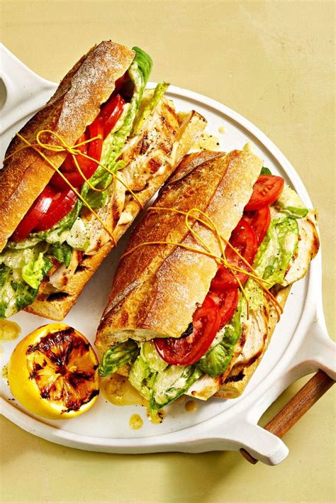 How many protein are in turkey caesar on baguette - calories, carbs, nutrition