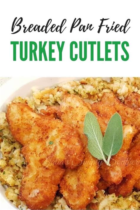 How many protein are in turkey cutlet, breaded - calories, carbs, nutrition