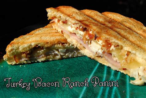 How many protein are in turkey ranch panini - calories, carbs, nutrition