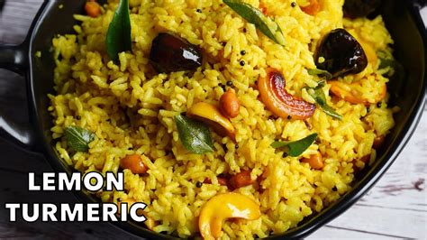 How many protein are in turmeric lemon rice - calories, carbs, nutrition