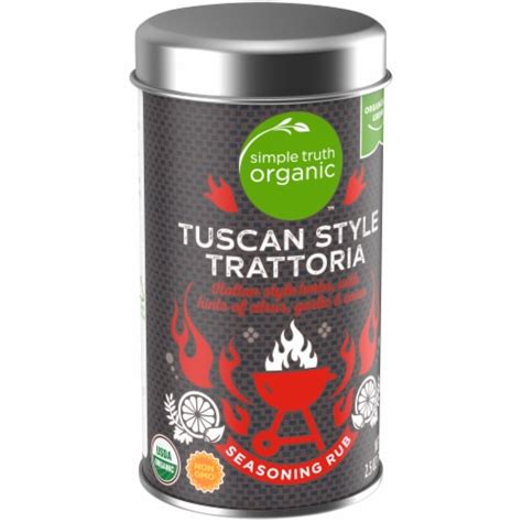 How many protein are in tuscan-style rub - calories, carbs, nutrition