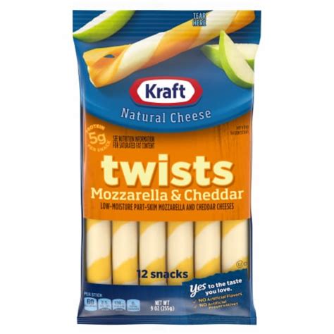How many protein are in twist string cheese - calories, carbs, nutrition