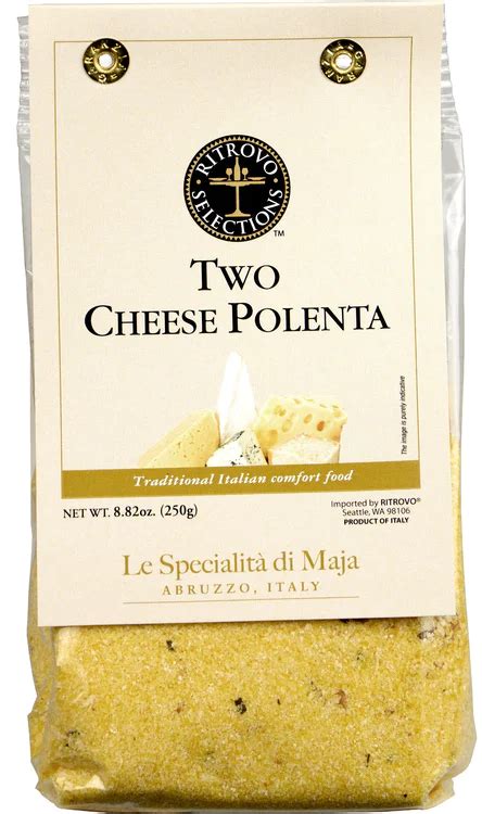 How many protein are in two cheese polenta with olive sauce - calories, carbs, nutrition