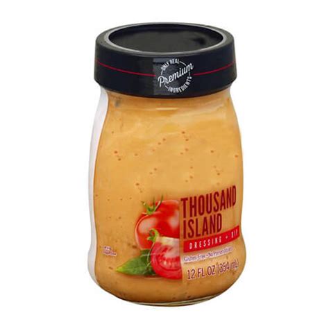 How many protein are in two thousand island dressing - calories, carbs, nutrition