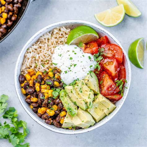 How many protein are in two-bean burrito bowl - calories, carbs, nutrition