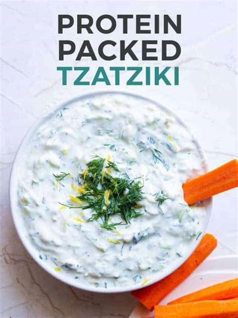 How many protein are in tzatziki sauce - calories, carbs, nutrition