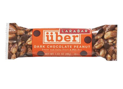 How many protein are in uber dark chocolate peanut - calories, carbs, nutrition