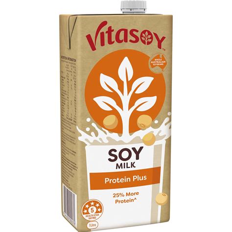 How many protein are in unsweetened soya milk - calories, carbs, nutrition