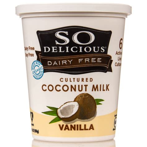 How many protein are in vanilla cultured coconut milk yogurt - calories, carbs, nutrition