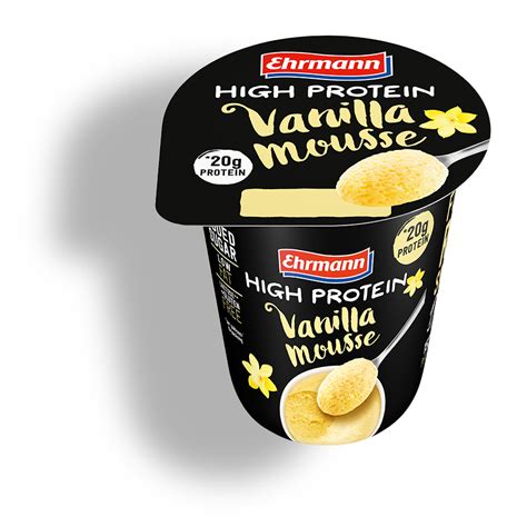 How many protein are in vanilla mousse 4 oz - calories, carbs, nutrition