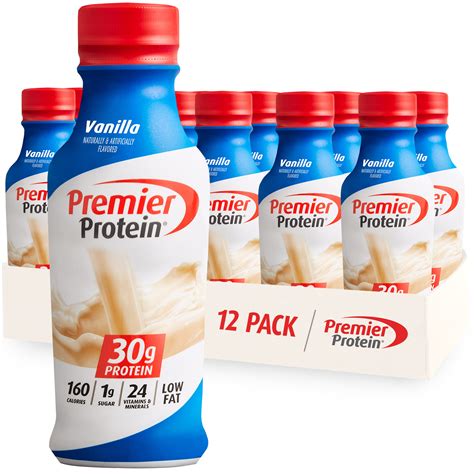 How many protein are in vanilla protein drink mix - calories, carbs, nutrition