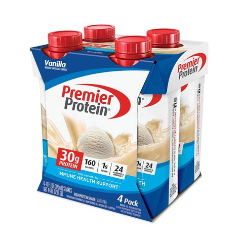 How many protein are in vanilla shake - calories, carbs, nutrition