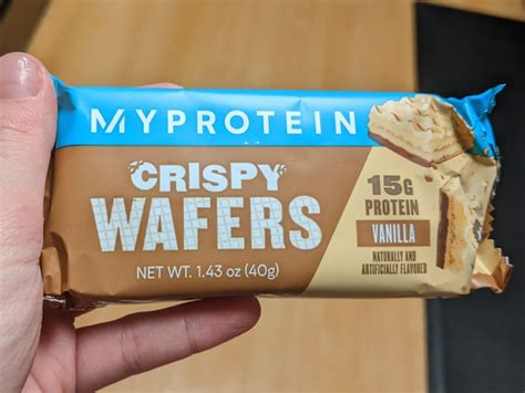 How many protein are in vanilla wafers - calories, carbs, nutrition