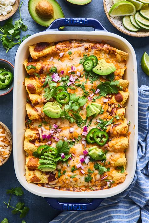 How many protein are in vegan black bean enchilada - calories, carbs, nutrition