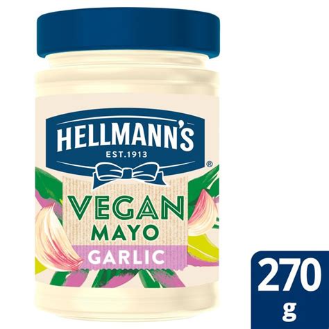 How many protein are in vegan garlic mayonnaise - calories, carbs, nutrition