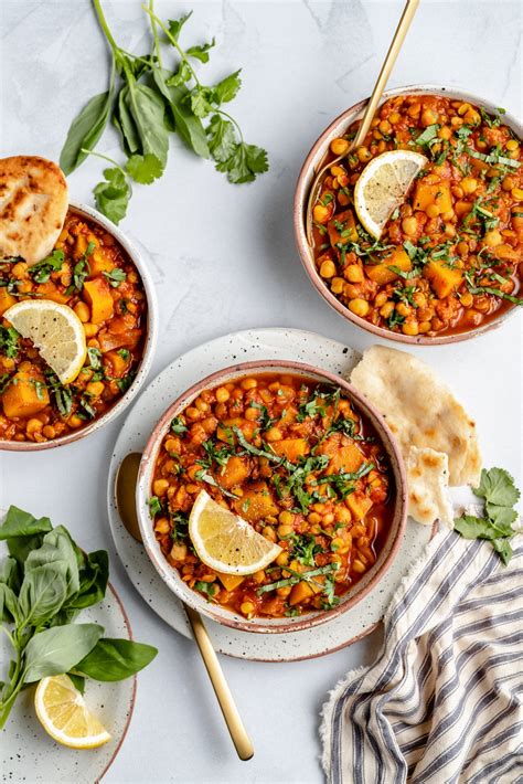 How many protein are in vegan moroccan stew - calories, carbs, nutrition